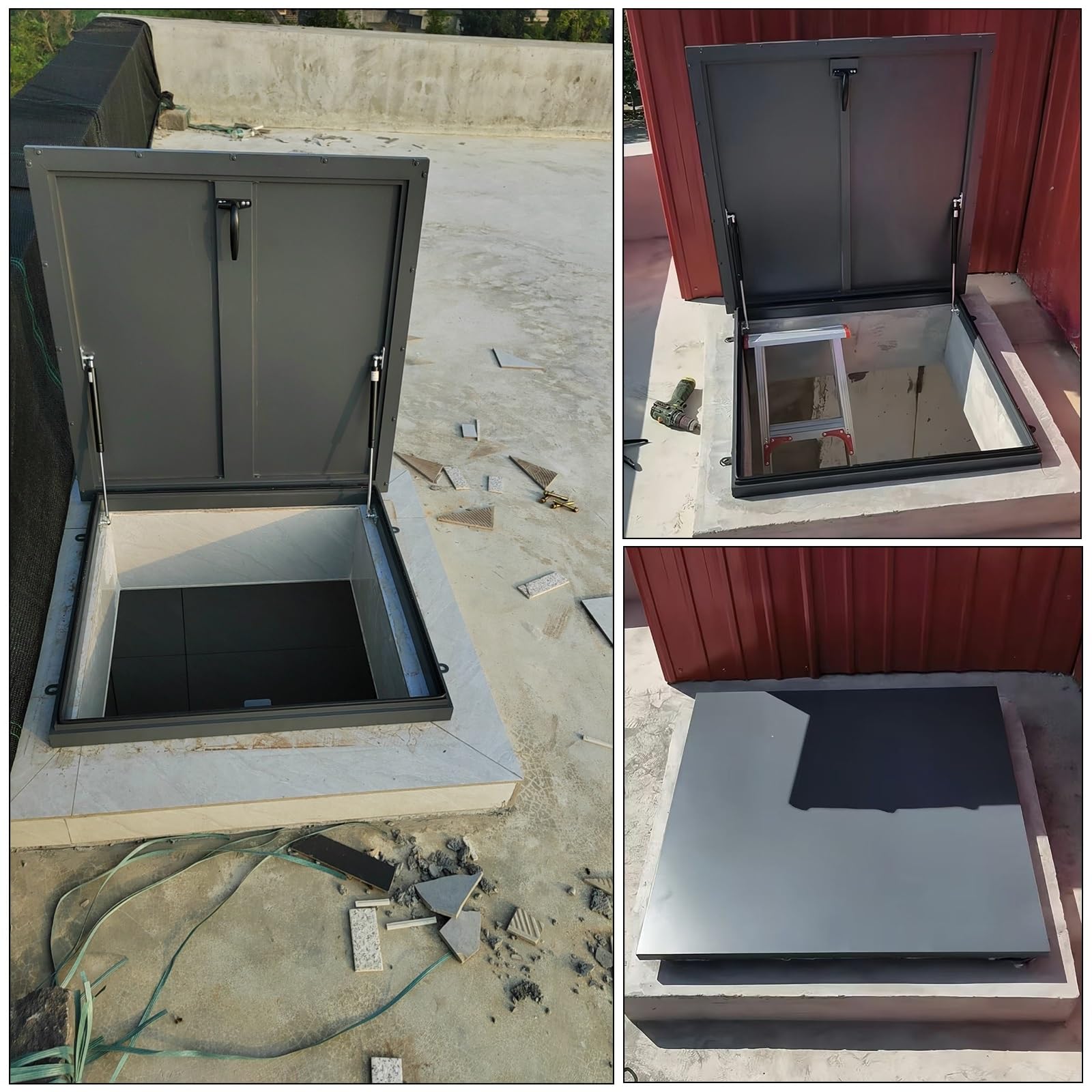 Amazon.com: LXLZYXSF Large Roof Access Hatch Security Door, 24 by