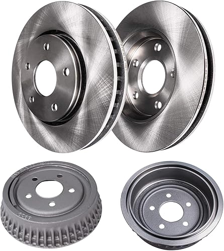 Miniatura 39 de Detroit Axle - Rotores de freno delantero para Mazda CX-5 2016-2024, Mazda 6 2019-2021, reemplazo de rotores de freno de disco