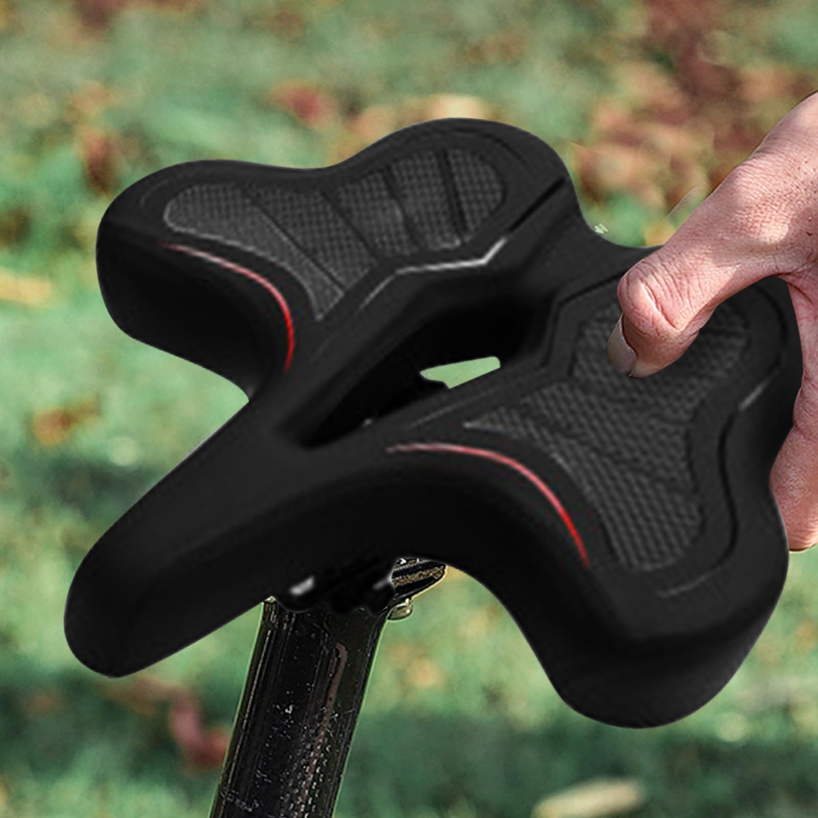 Selle de vélo confortable, Selle de vélo confortable rembourrée