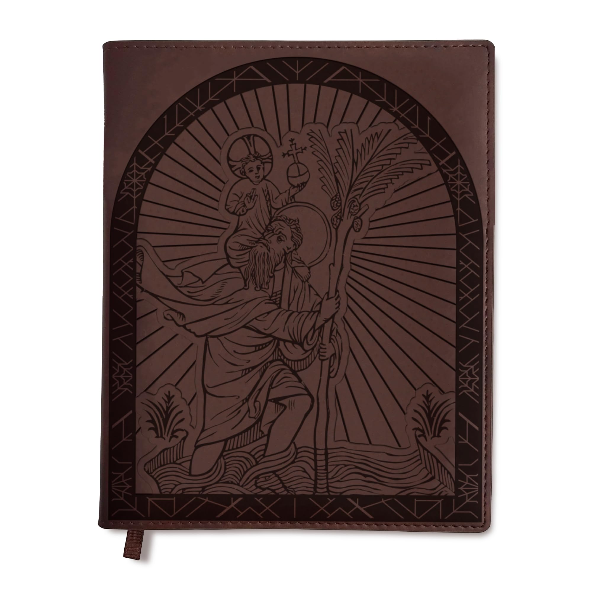 Journal en cuir gravé pour préserver vos pensées et notes - 7