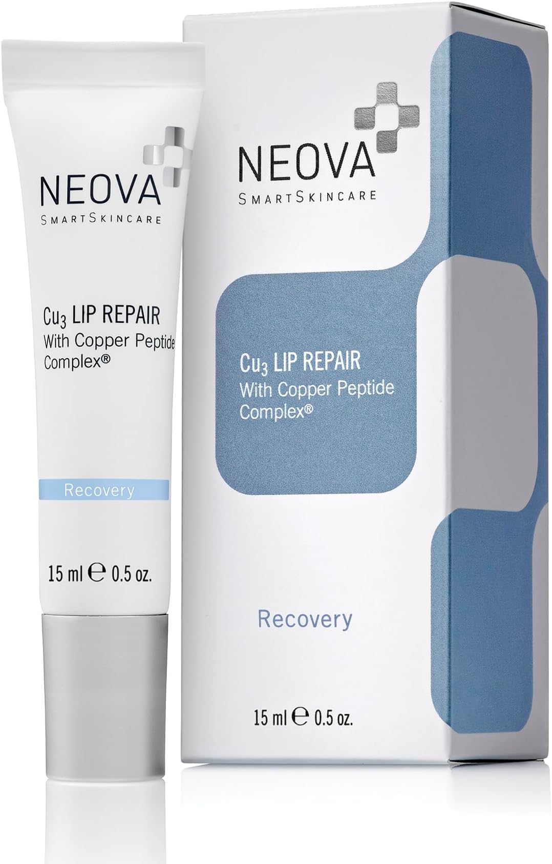 SmartSkincare Cu3 Lip Repair, a moisture-sealing formula nourishes and protects lips during and after sun, cold and wind exposure.