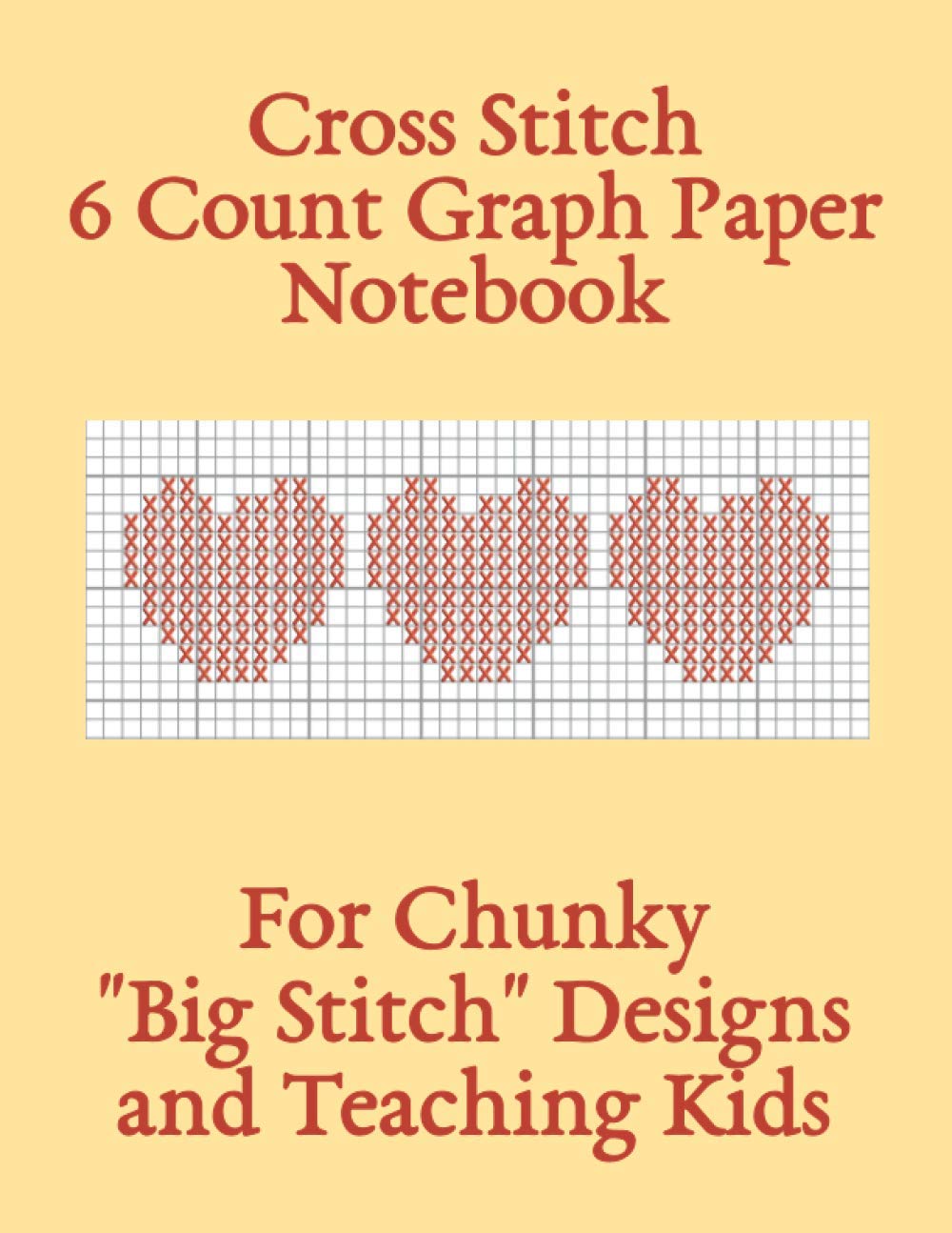 Buy Cross Stitch 6 Count Graph Paper for Chunky “Big Stitch” Designs