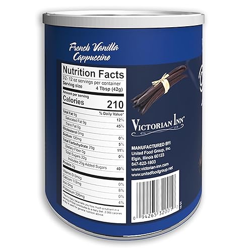 Miniatura 9 de Victorian Inn Capuchino de vainilla francesa, 3 libras (paquete de 6)