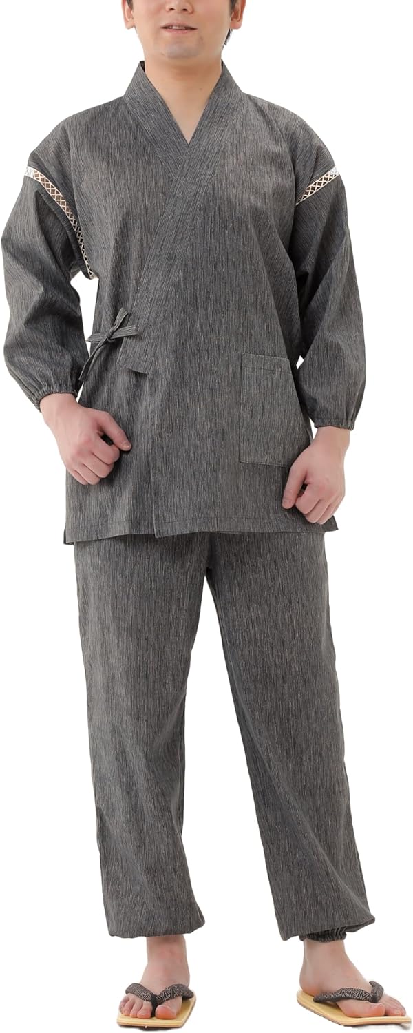 綿麻ゆかた 長身 裄70cm 綿麻浴衣 トールサイズ 裄70cm紫陽花