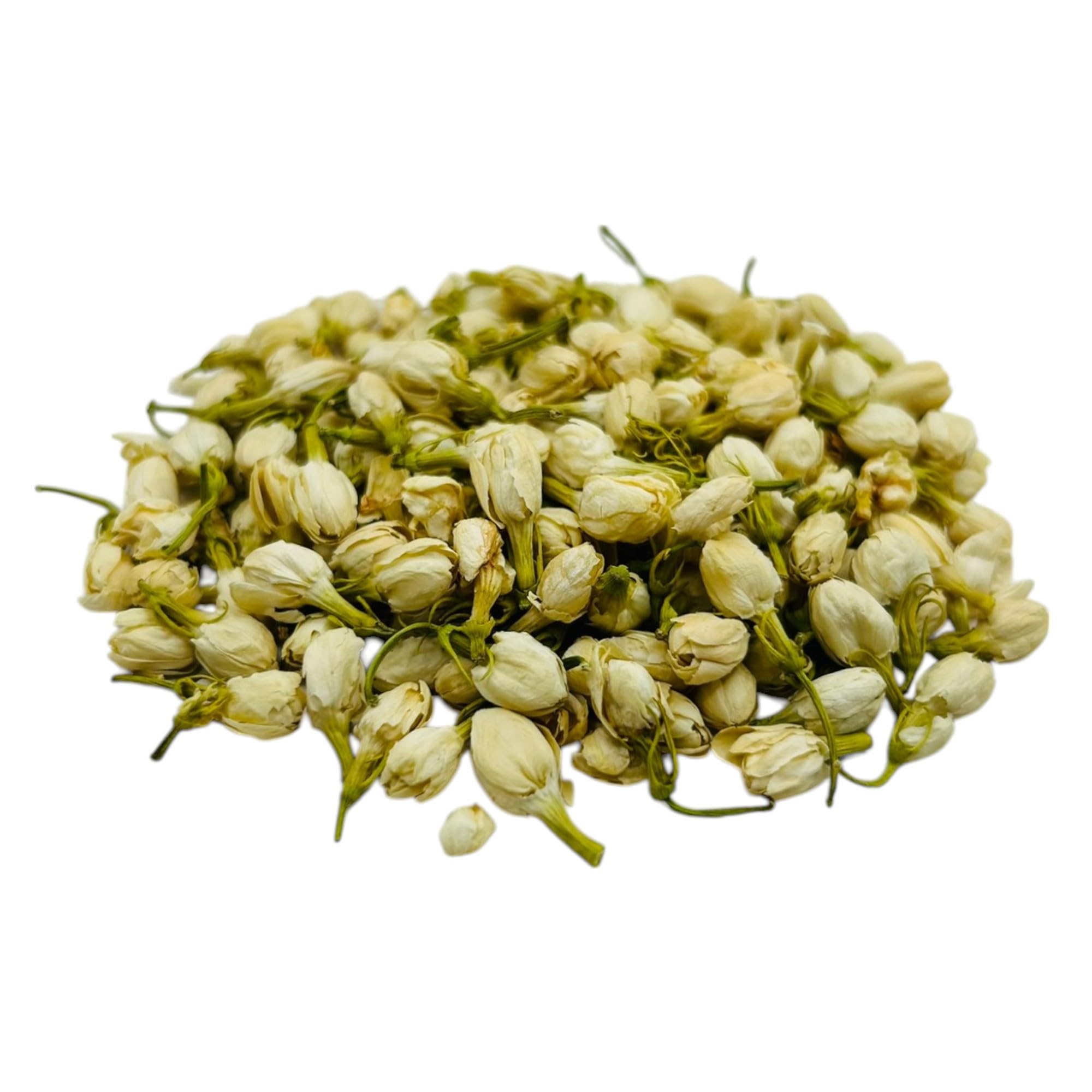 Premium Getrocknete Ganze Jasmin Blüten 25g-1,95Kg | 100% Rein, Ohne Zusatzstoffe oder Künstliche Farbstoffe | Duftendes Heilkraut | Jasminum officinale (460 gramm)