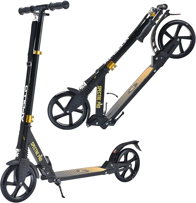 Apollo Monopattino Spectre PRO per adulti ruote grandi 200 mm