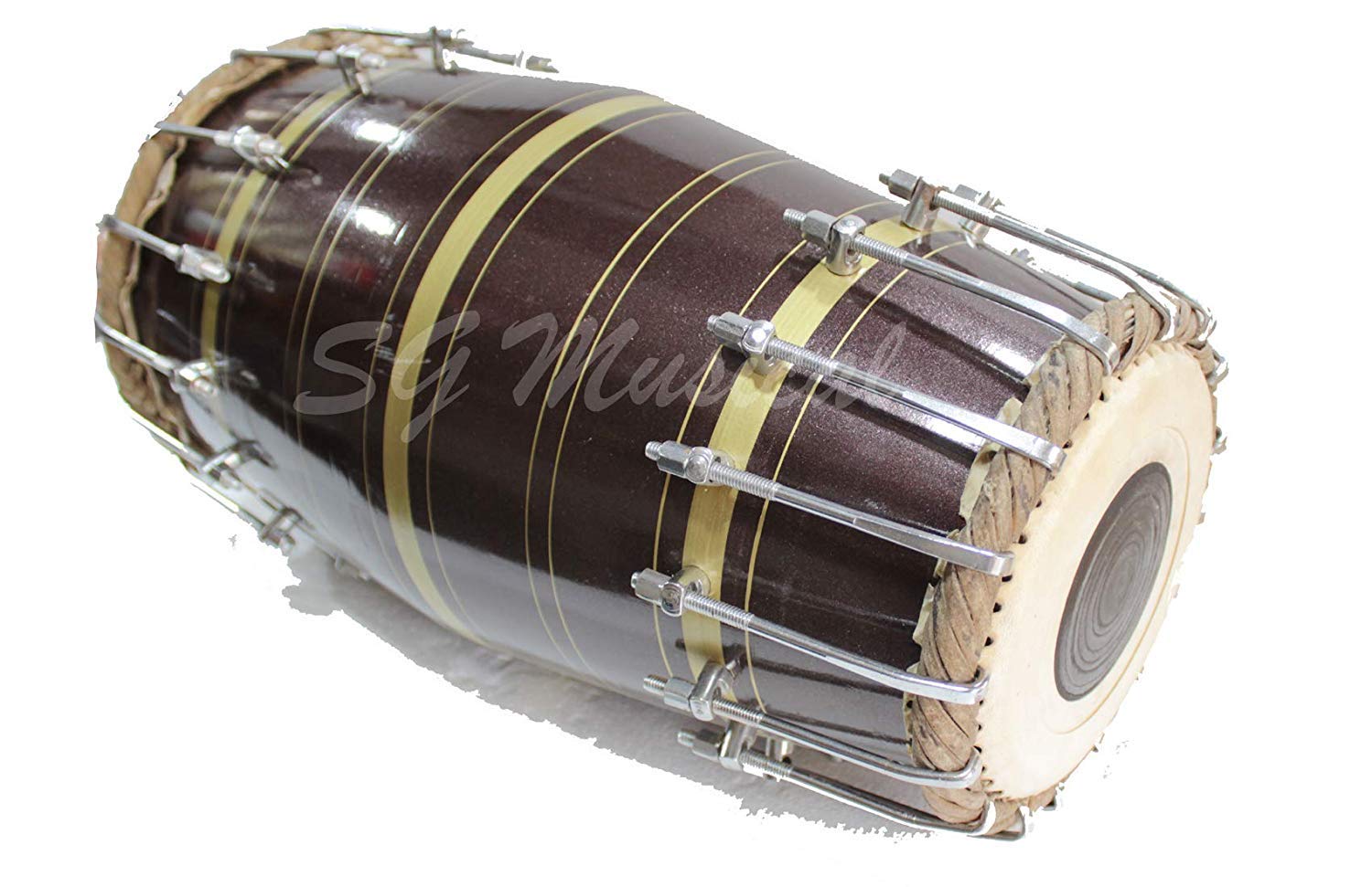Music Mango Wood Mridangam śruba dostrojona