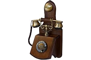Opis 1921 Cable Model D: Vintage Touch-Tone Wall Phone
