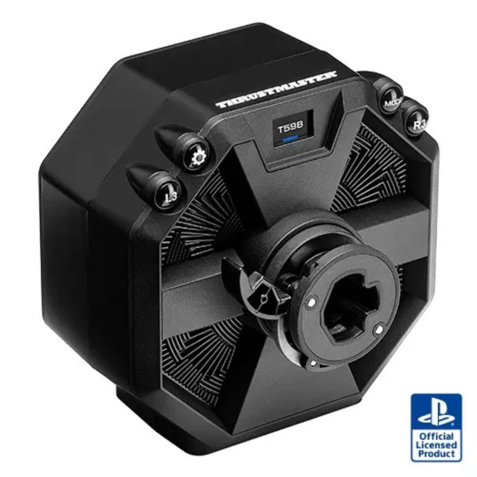 Thrustmaster T598 Servo Base – Next-Gen Direct Axial Drive Rennlenkradbasis – Hochpräzises Force Feedback (5 Nm konstant), Hard-Point Technologie – Offiziell für PS5, PS4 & PC