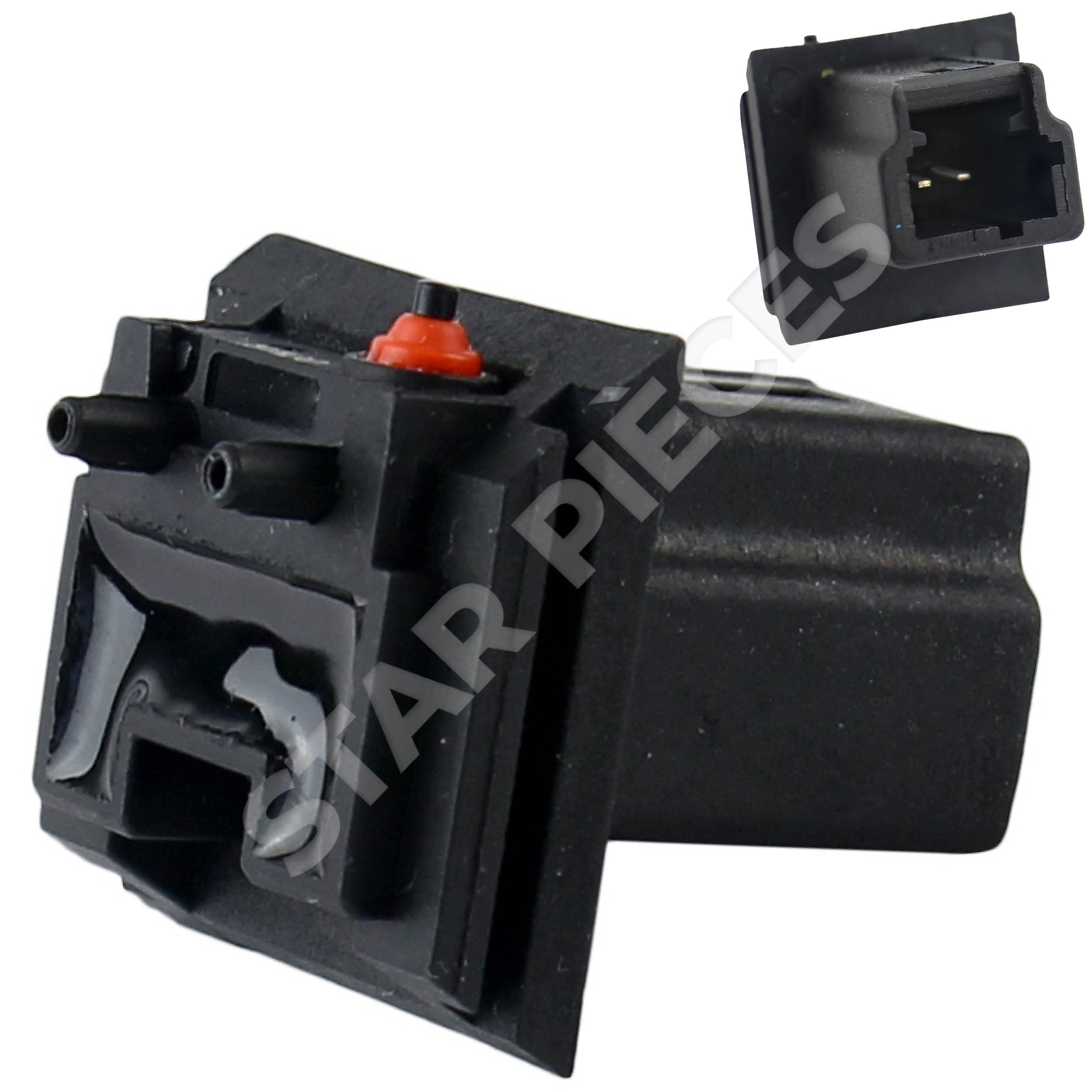 Contacteur coffre compatible pour Berlingo 2, C3, C3 Pluriel, C3 Picasso, C4, C4 Picasso, C4 Grand Picasso, 206, 207, 207+, 308, 407, 5008, Partner 2, Tepee (2001-2018) PRISE RECTANGULAIRE | 6554V5