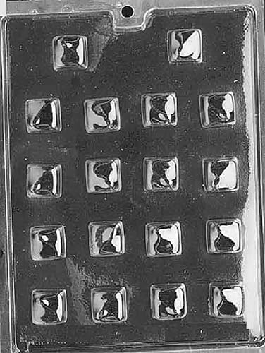 Grandmama's Goodies AO013 Molde de jabón de caramelo de chocolate con instrucciones exclusivas de moldeo