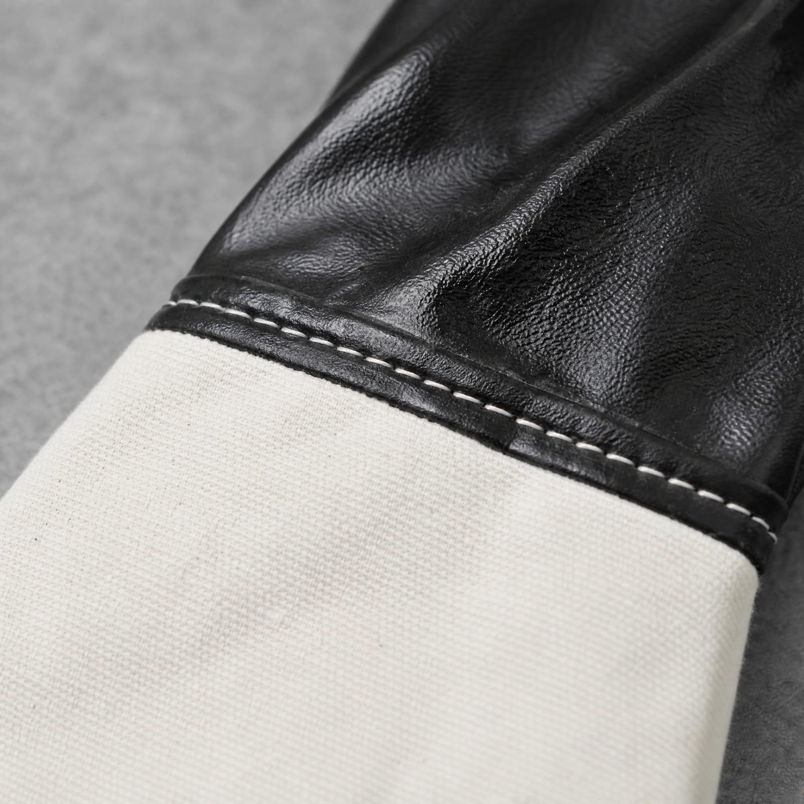 predolo Guanto Lungo da Sabbiatura Lunghi 60 Cm Guanto da Sabbiatura con in Gomma Resistente All'abrasione Guanti Industriali per Lavoratori di Officina