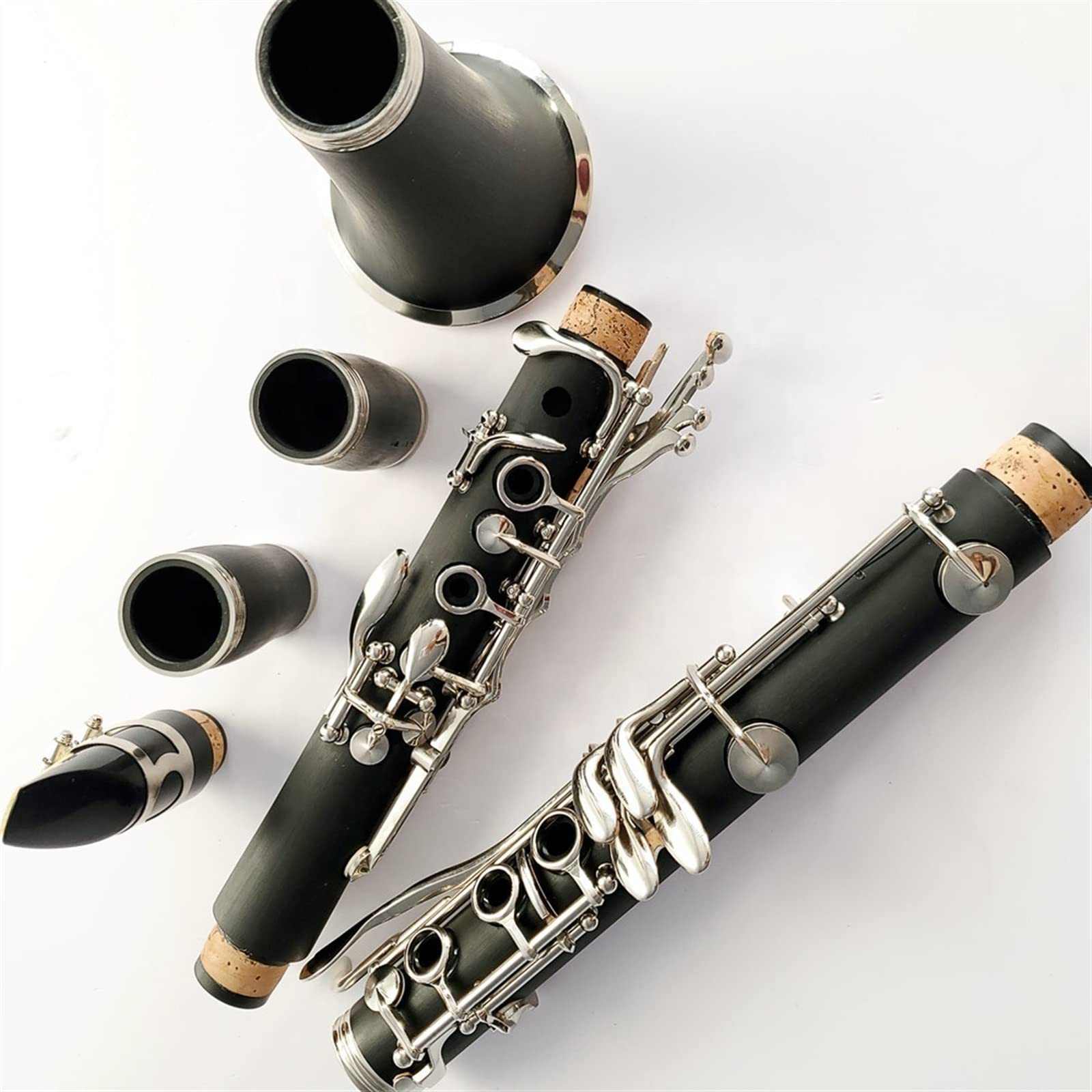 estudiantes clarinete Clarinete Profesional De Goma Dura Bb De 17 Teclas, Instrumento Musical De, Instrumentos De Viento De Madera, Usados ​​por Los Estudiantes Profesional Clarinete