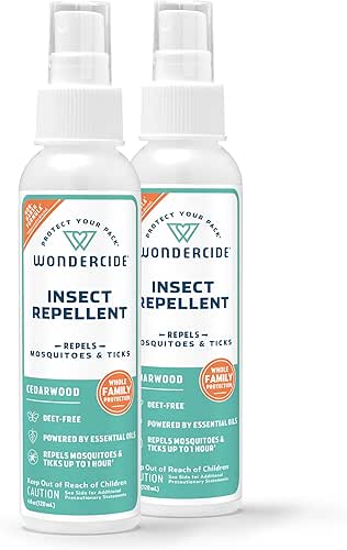 Wondercide - Mosquito, Tick, and Insect Repellent with Natural Essential