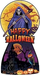 Halloween Special-Shaped Wooden Puzzle Decoration Toys Bedroom Children Adult Toys Breastfed Toy (A, One Size)