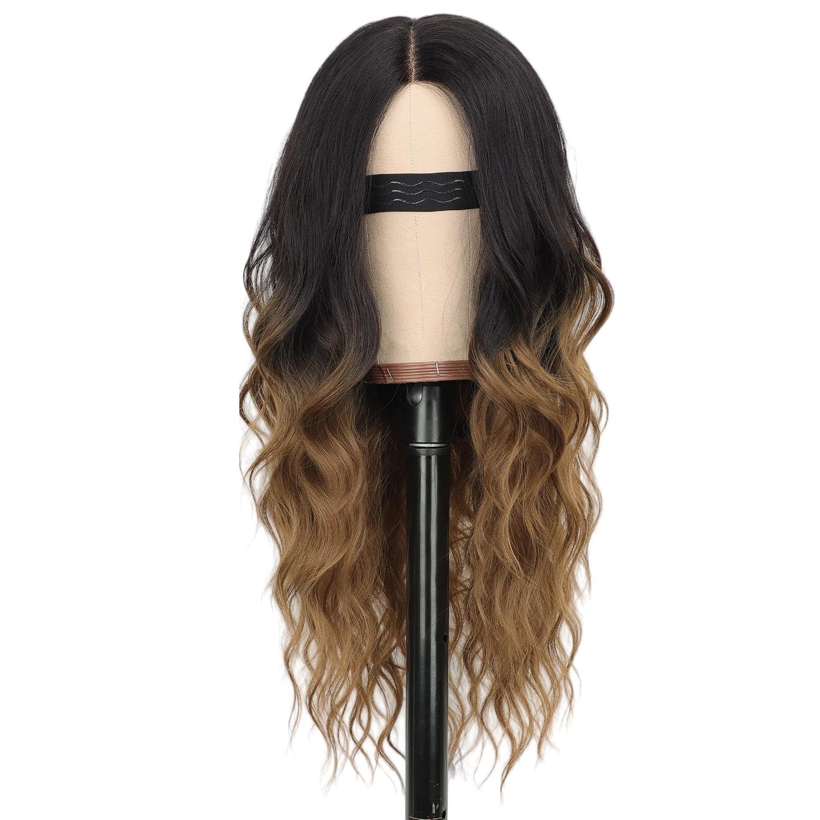 Riccioli parrucche copricapo Estensioni capelli con clip for donne