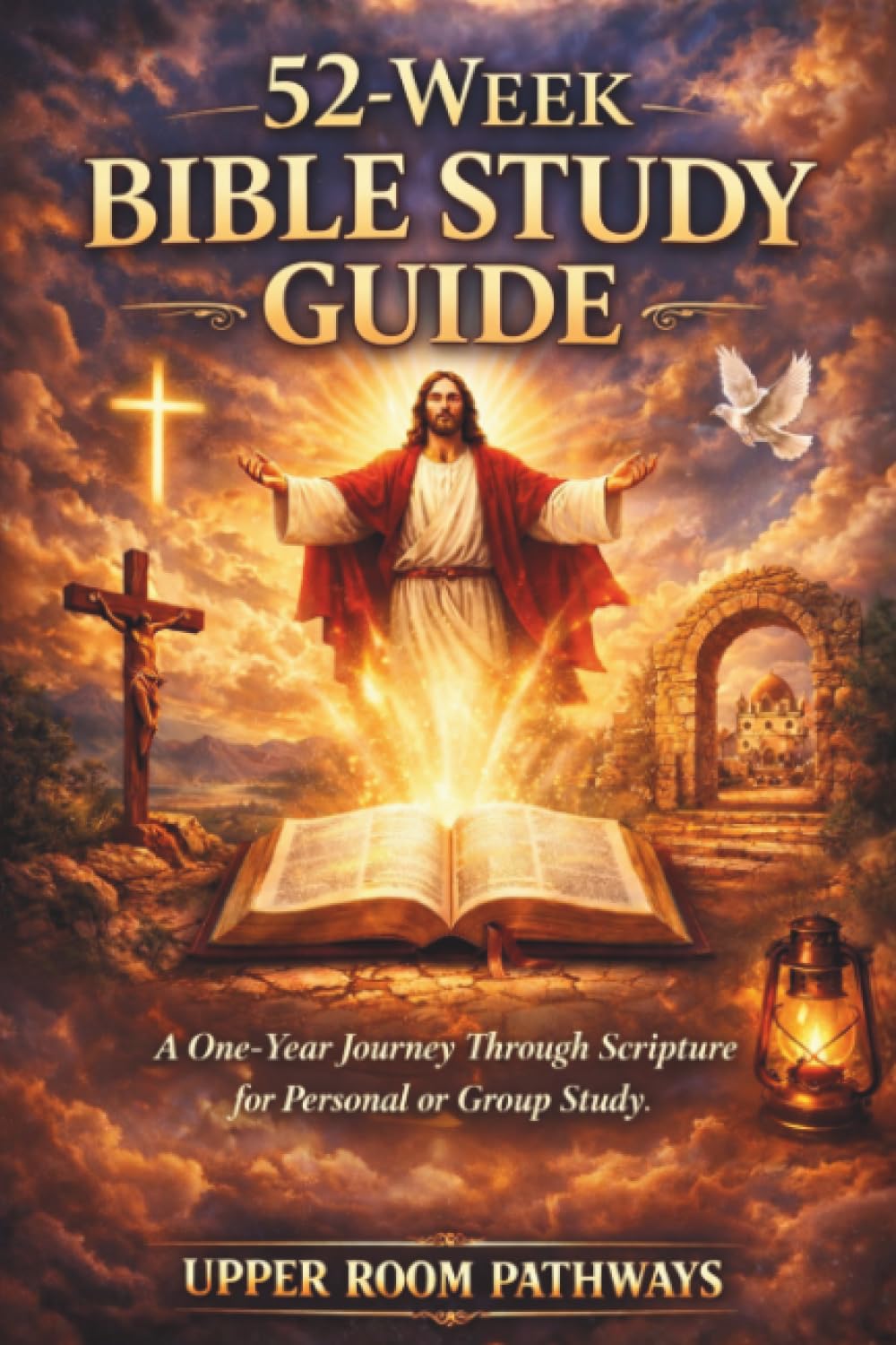 52-Week Bible Study Guide: A One-Year Journey Through Scripture for Personal or Group Study