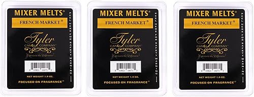 Tyler CandleSet de 3 mezcladores de mercado francés