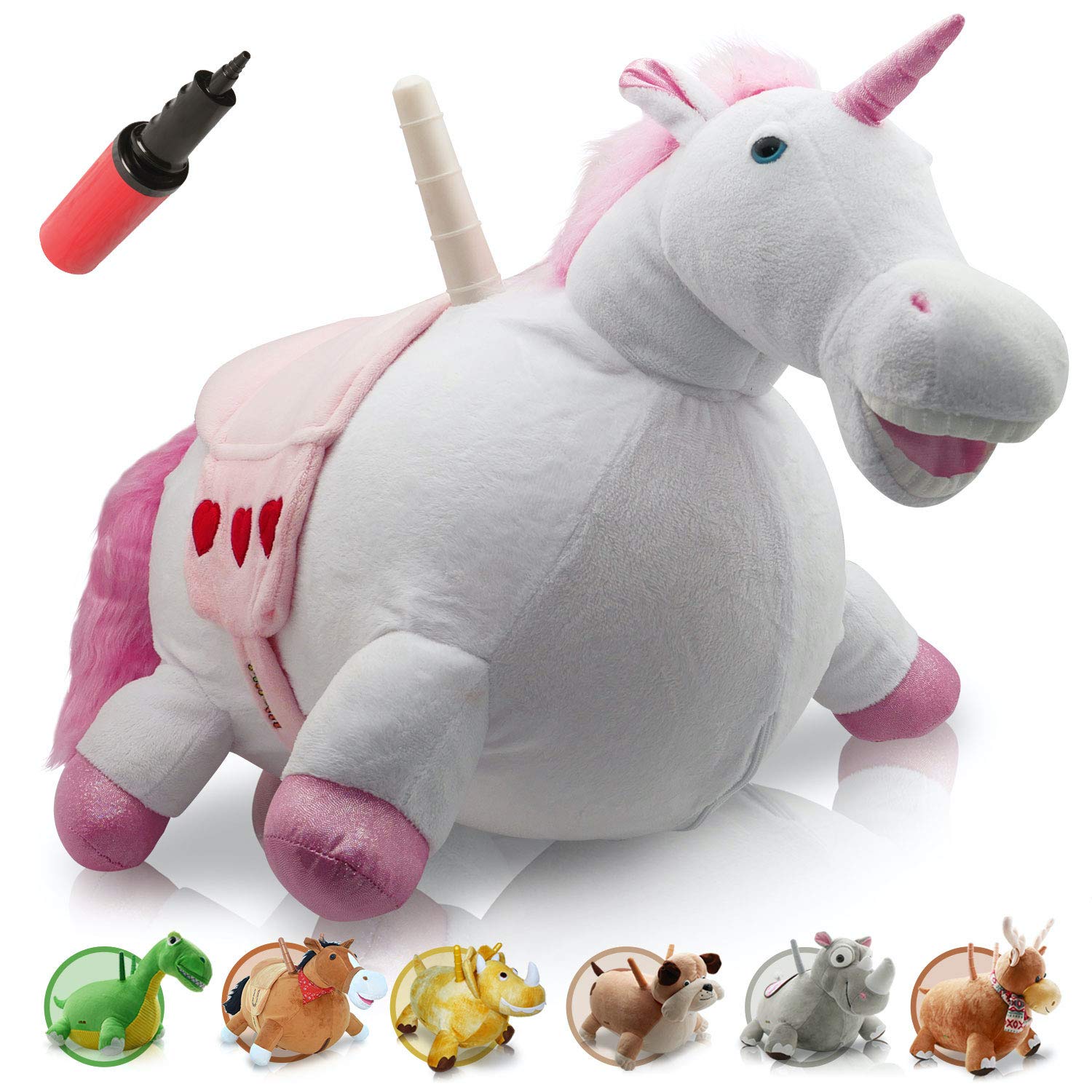 Buy WALIKI TOYS Bouncy Horse Hopper Unicorn (Hopping Horse, Inflatable