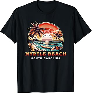Myrtle Beach Vintage South Carolina beach souvenirs T-Shirt
