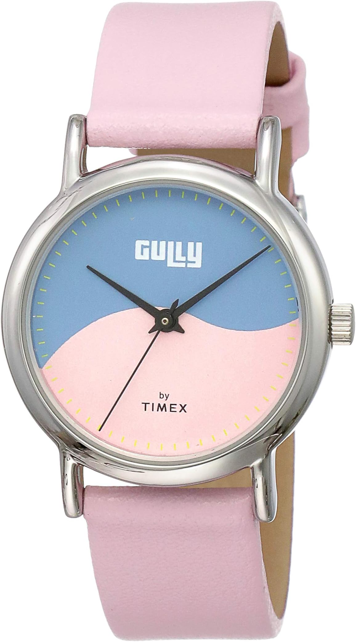 Gully by Timex Swirl Analog White Dial Women's Watch-TW000U608