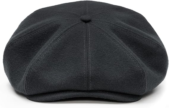 Sterkowski Peaky | 100% Wool Newsboy Cap for Men and Women | Warm Classic Elegant Paperboy Cap