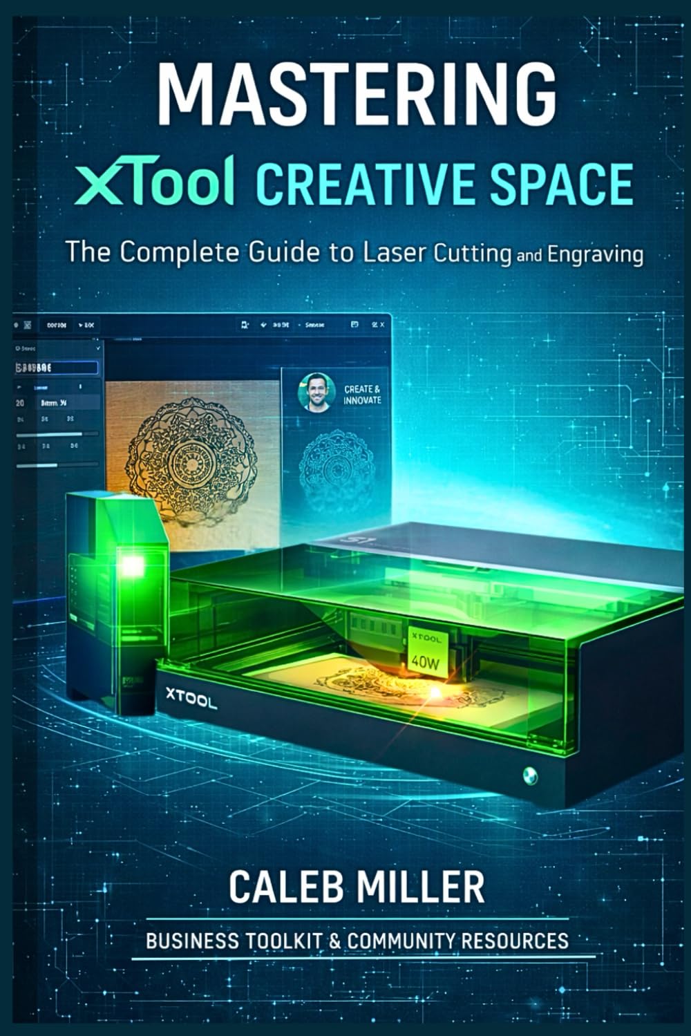 MASTERING XTOOL CREATIVE SPACE: The Complete Guide to Laser Cutting and Engraving (Laser Craft Mastery Guides)