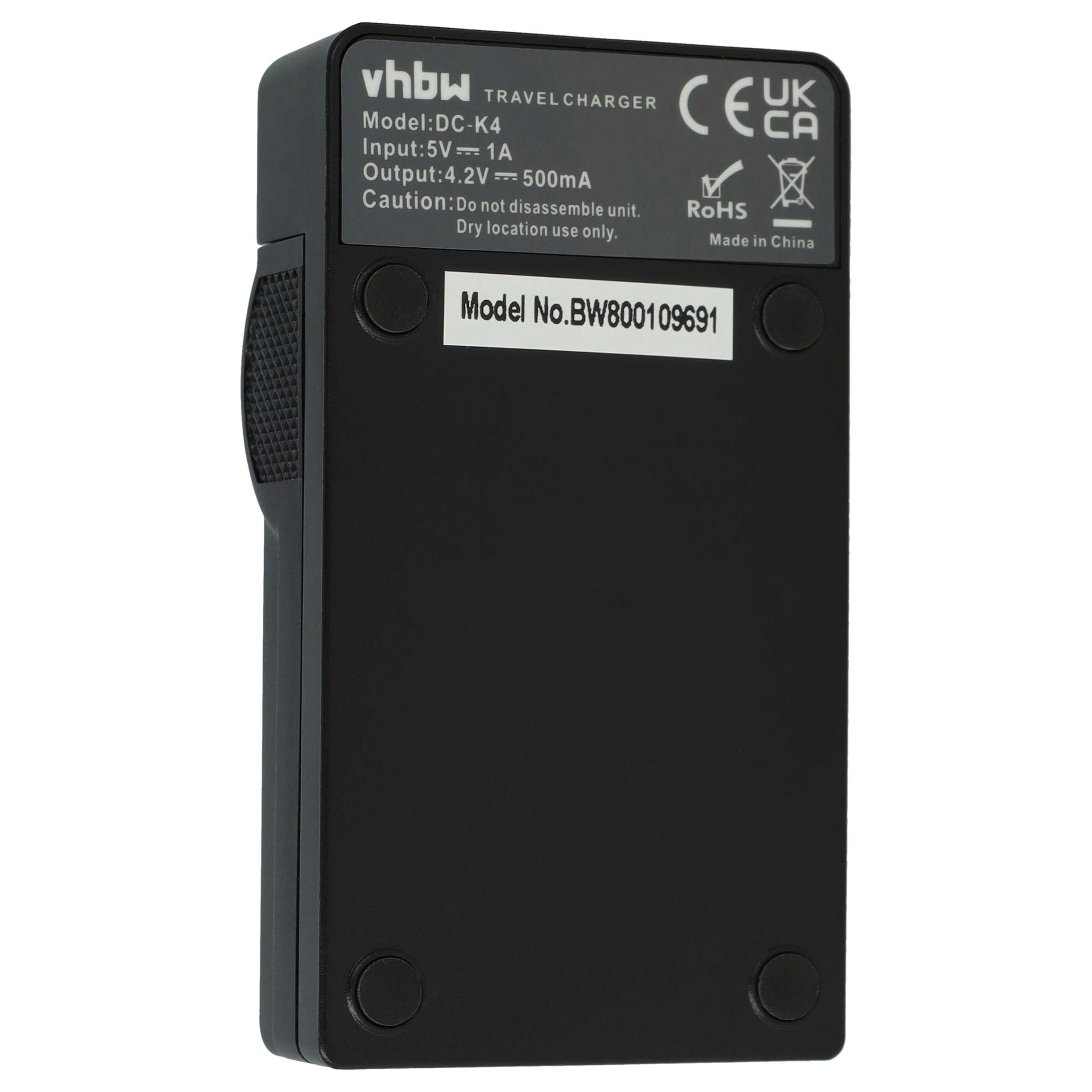 Caricabatterie Per Fotocamera Panasonic Lumix DMC-FS30 – Sostitutivo Compatibile