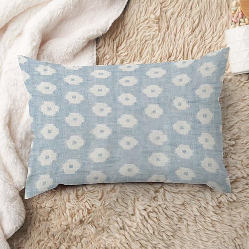 Vista 286 de ArogGeld Chinoiserie - Fundas de almohada escénicas asiáticas, estilo asiático, funda de almohada azul y verde Kelly, funda de cojín para decoración