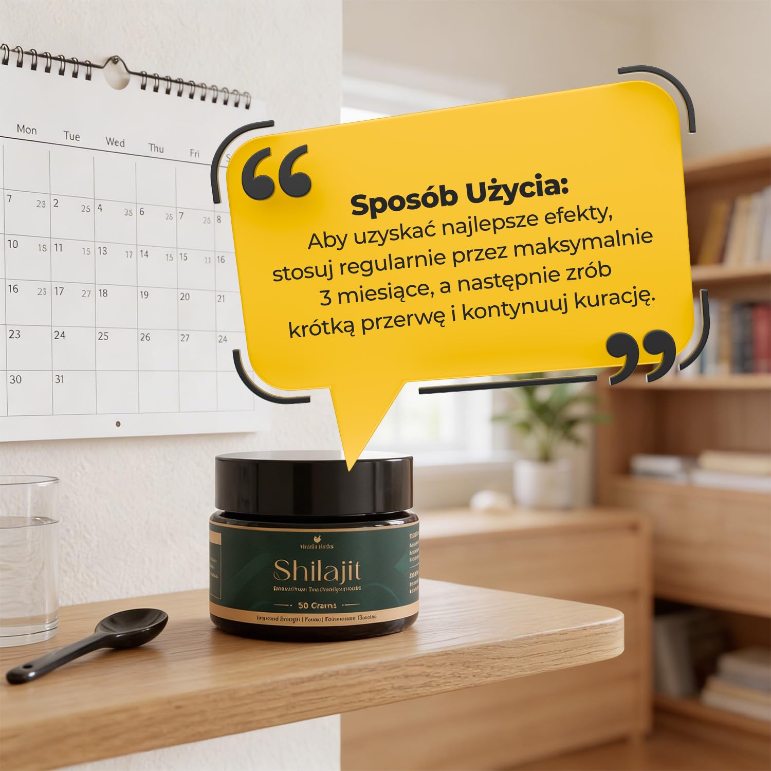 Czysta Himalajska Żywica Shilajit 2 × 30 g - 75% Kwasu Fulwowego - Ponad 85 Minerałów - 100% Oryginalna - Testowana Laboratoryjnie - Energia, Regeneracja, Wsparcie Mózgu