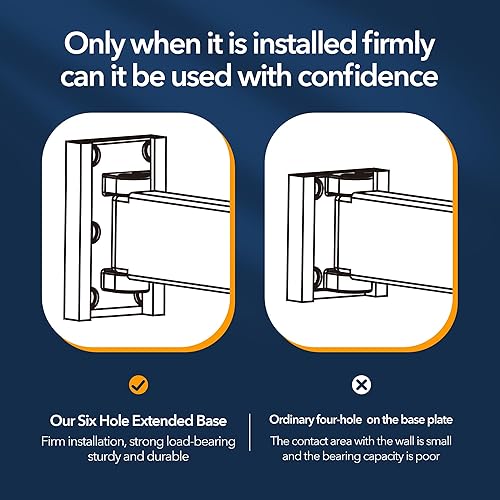 Miniatura 10 de CHAHUANV Toallero montado en la pared, soporte de pared para ropa, barra de toalla de acero inoxidable SUS304, toallero que ahorra espacio,