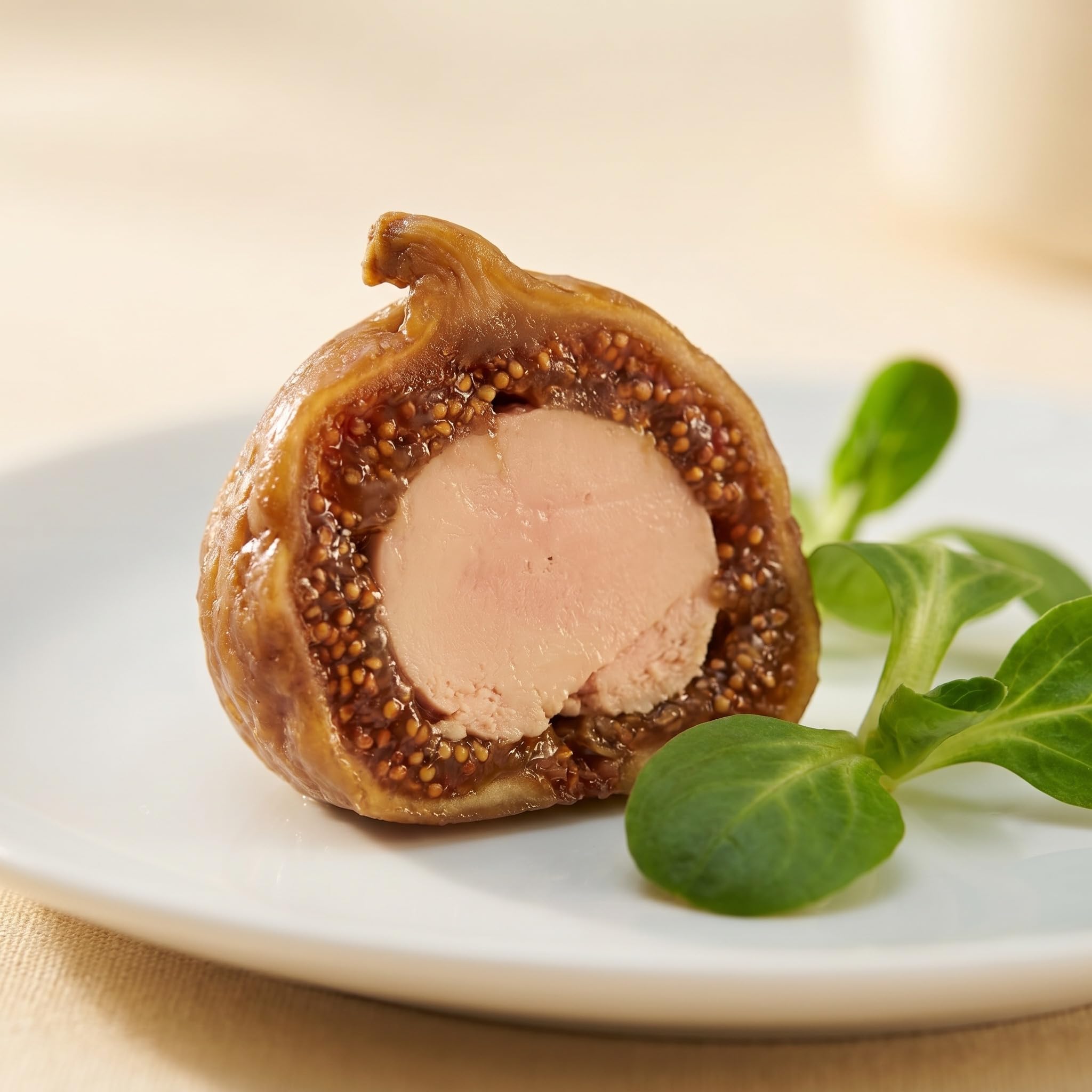 Figues au Foie gras de Canard par 8