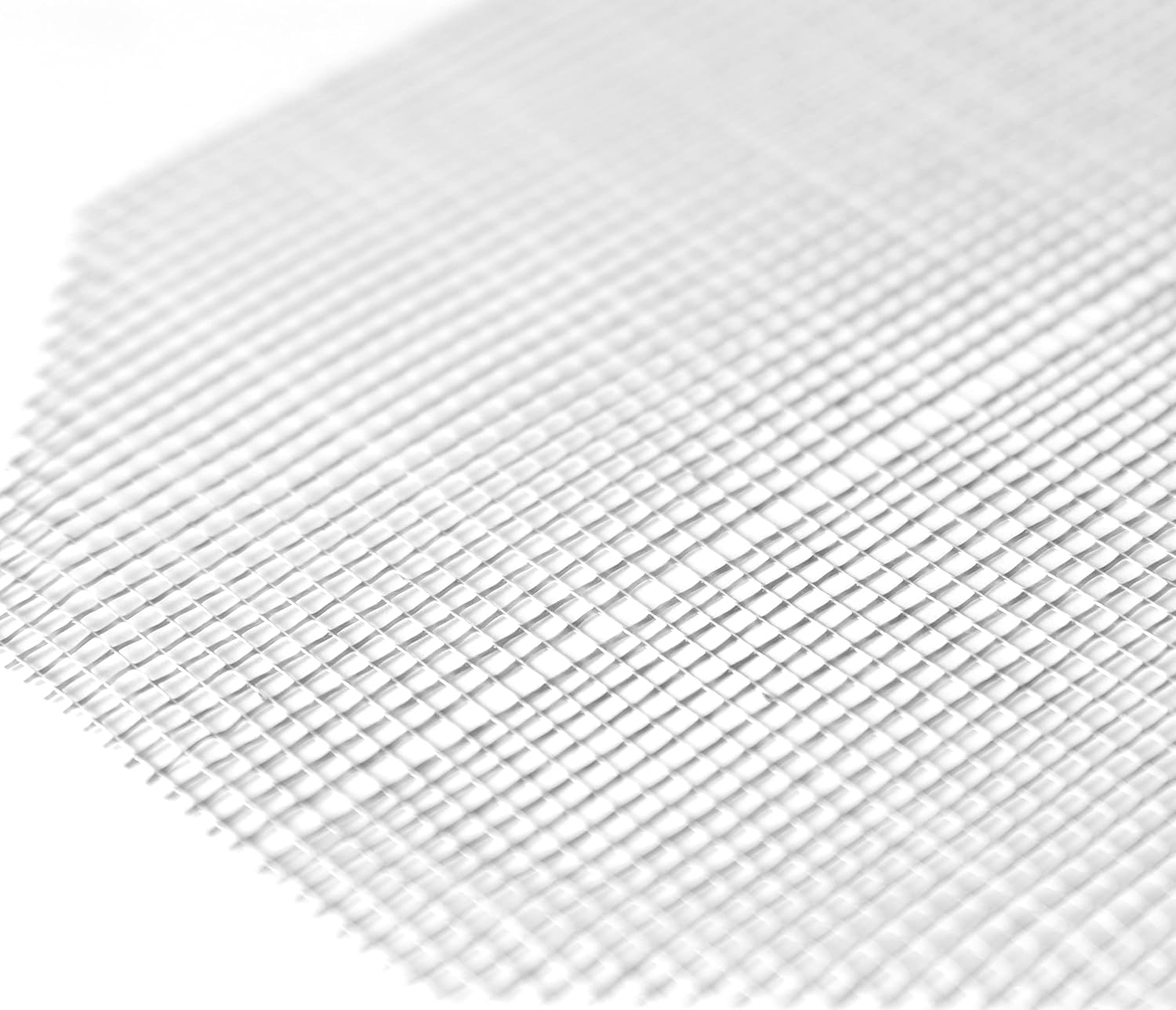 Close-up of fiberglass net