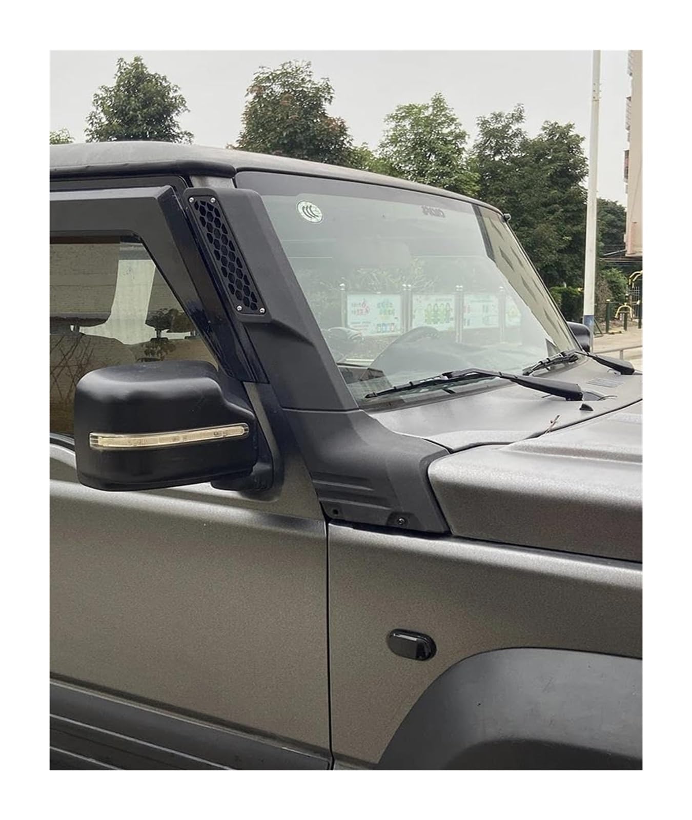 Tubo Aspirazione Motore Per Suzuki Per Jimny JB64 JB74 Accessori Fuoristrada 2019-2023 Kit Presa D'aria Snorkel 4x4 Senza Foratura Dispositivo Guado Con