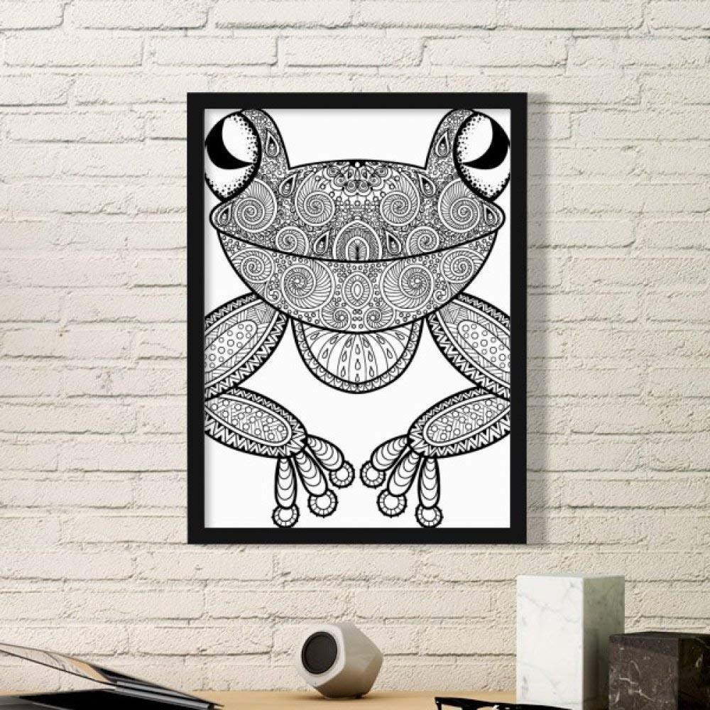 Peinture grenouille verte pour créer un salon zen et naturel