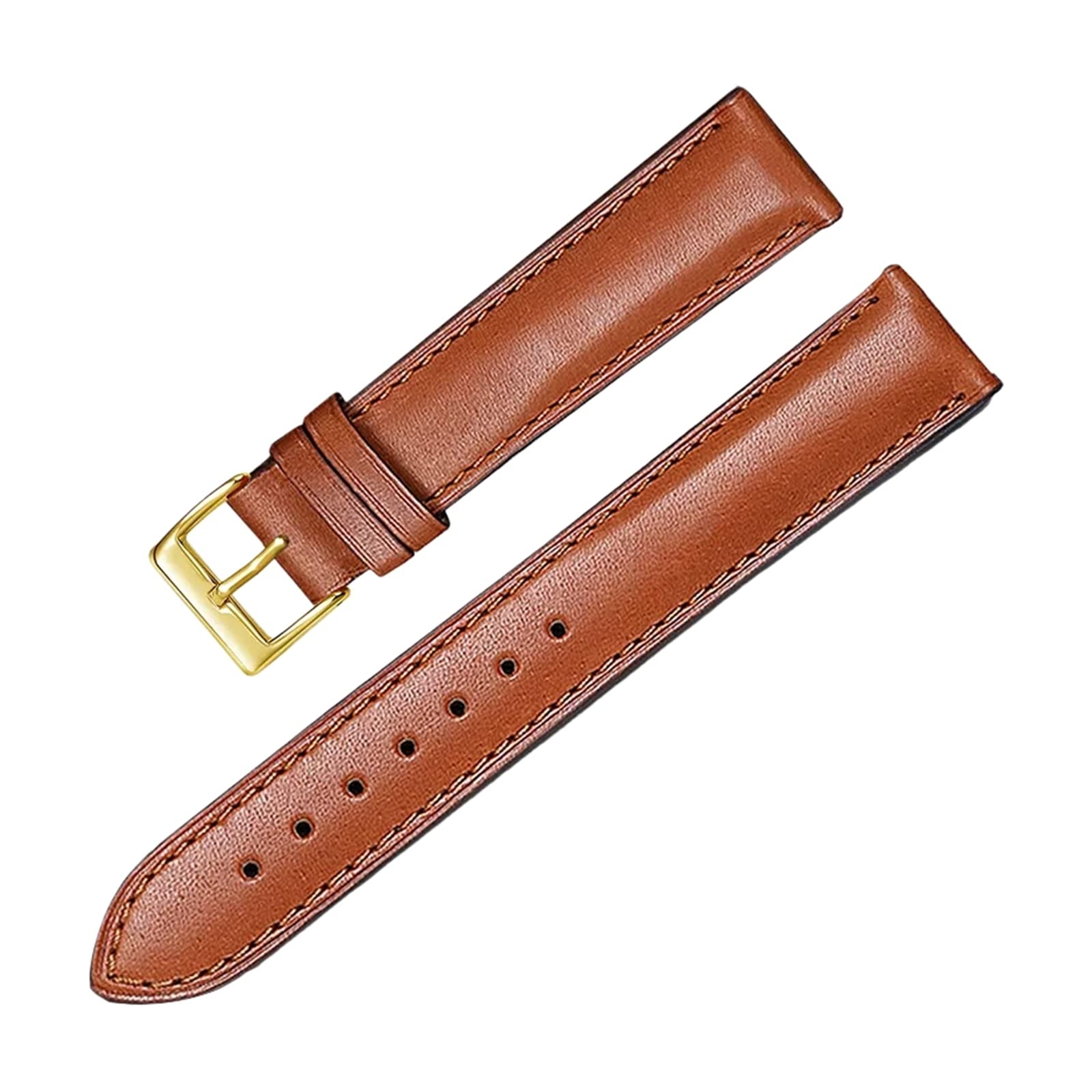 Bracelet montre cuir véritable femme marron - Le cadeau idéal et doux