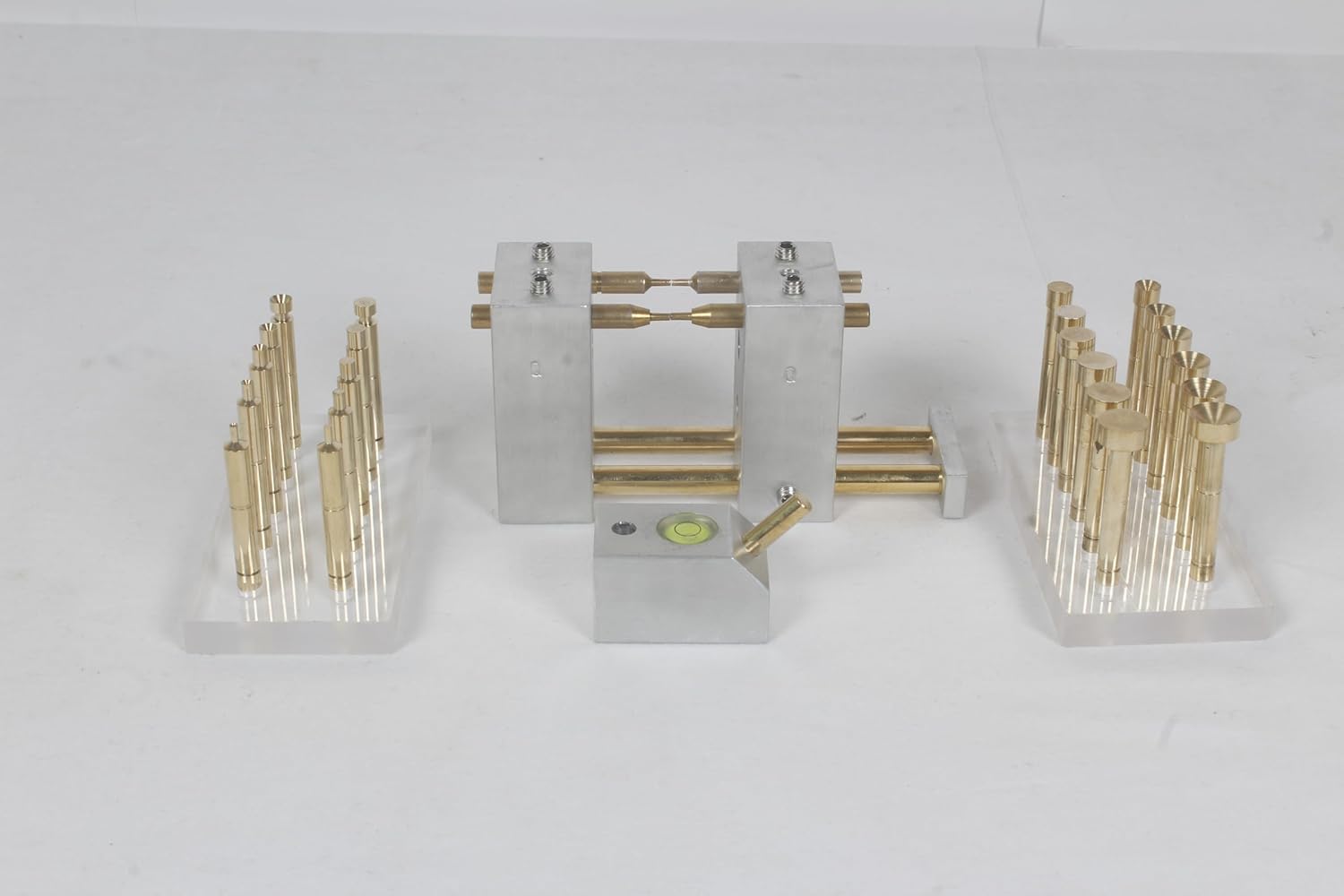 Efficient Gem Faceting Kit: Jig Transfer, 22 Brass DOP Sticks, Angle DOP Tool