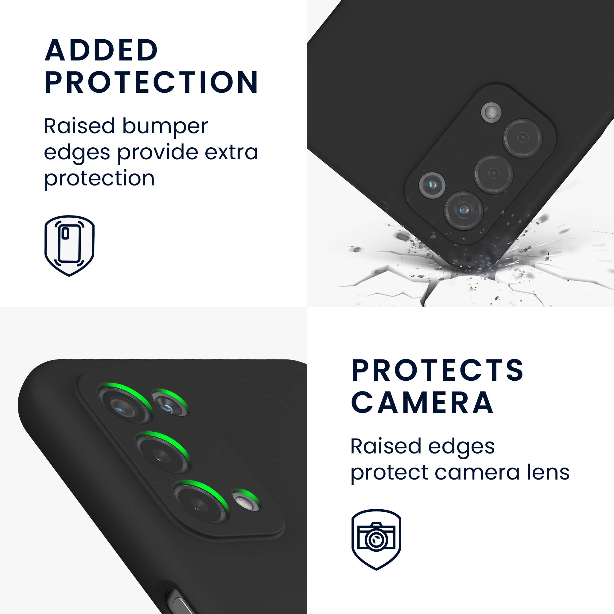 Mixroom Cover TPU Per Oppo Reno 2Z - Custodia Morbida Con Fantasia Iniziali Lettera M Rosa - Stampa UV Ad Alta Risoluzione