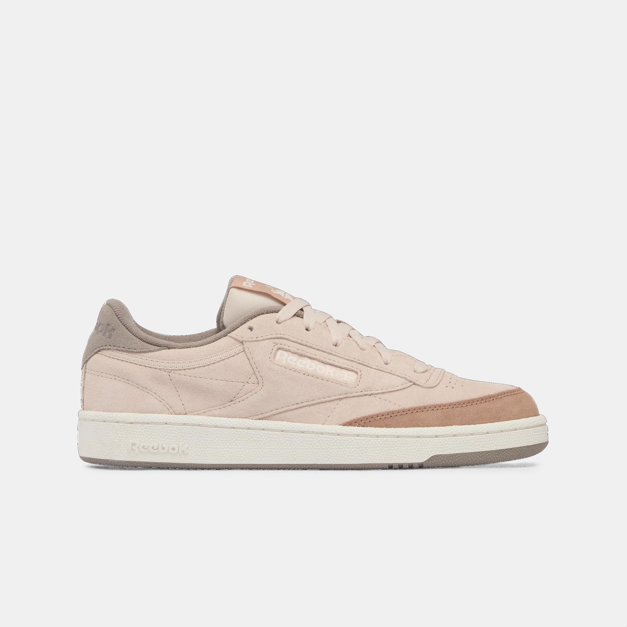 Reebok Club C 85 Unisex, Mutedclay Grittygrey Pinkclay, 35 EU – Ansicht 2
