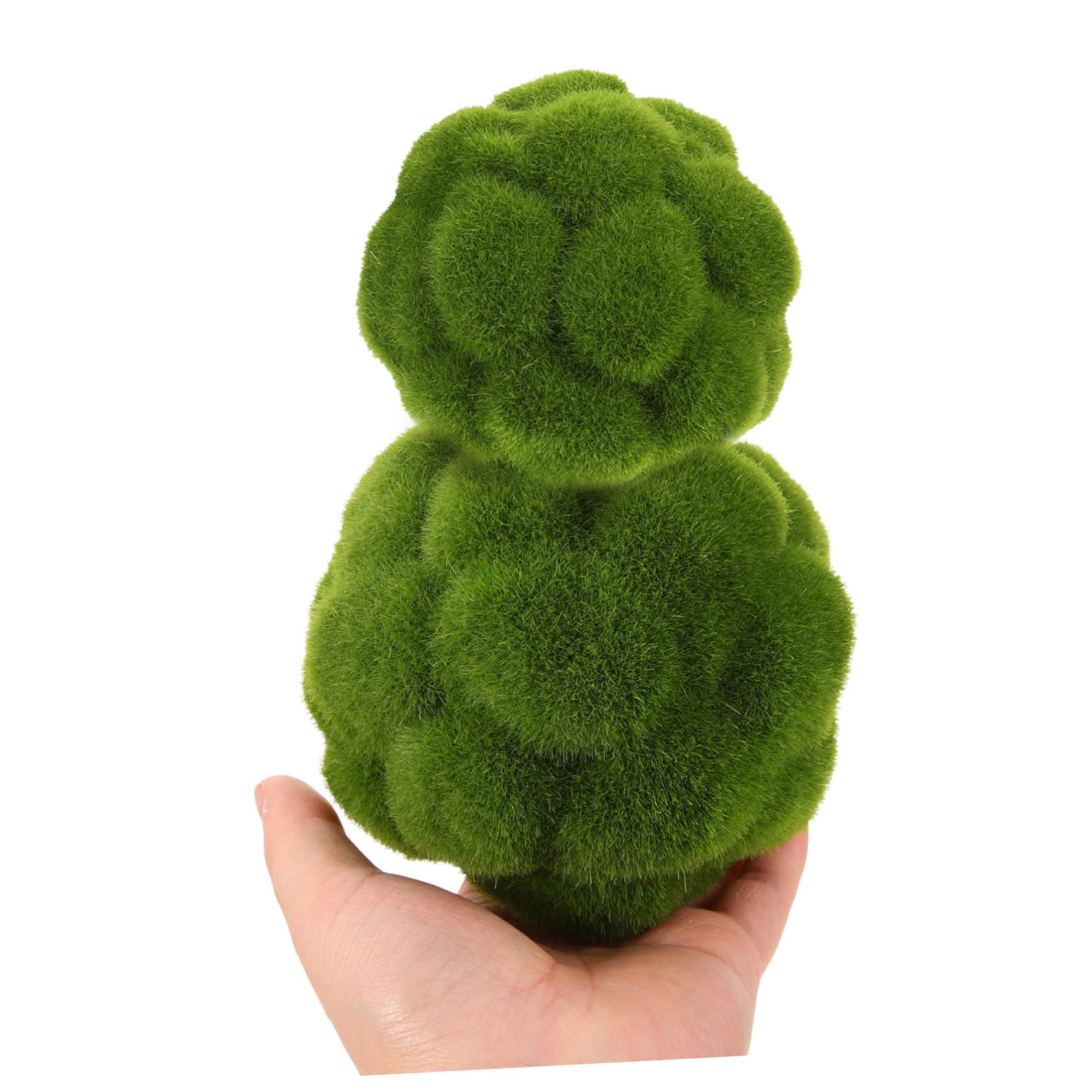 Toyvian 6 Stck. Künstliche Mooskugeln Realistische Deko Kugelmoos für Garten Hochzeit Wanddeko Leicht Natürlich Aussehend für Innen Außenbereich Einfach zu Platzieren und Aufzuhängen