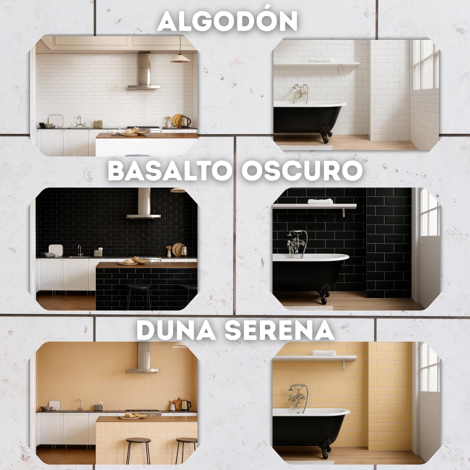 Pintura para Azulejos de Poliuretano Dos Componentes Satinado, Baño y Cocina, 600+150 ml, Alta Adherencia Resistente a Humedad (Ceniza Clara)