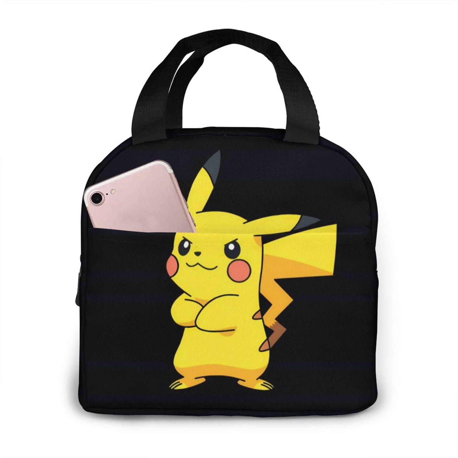 KINUNKN Bolsa de almuerzo de aislamiento portátil multifuncional con cremallera para el Trabajo, la oficina y la escuela