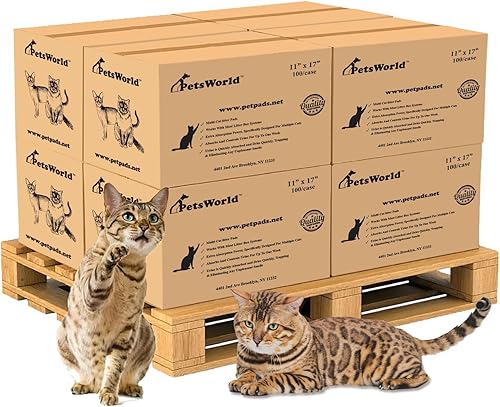 Miniatura 7 de PETSWORLD Recambios de almohadillas para gatos para gatos Breeze Litter System, para 2 gatos, ultra absorbente, de secado rápido, (50 unidades,