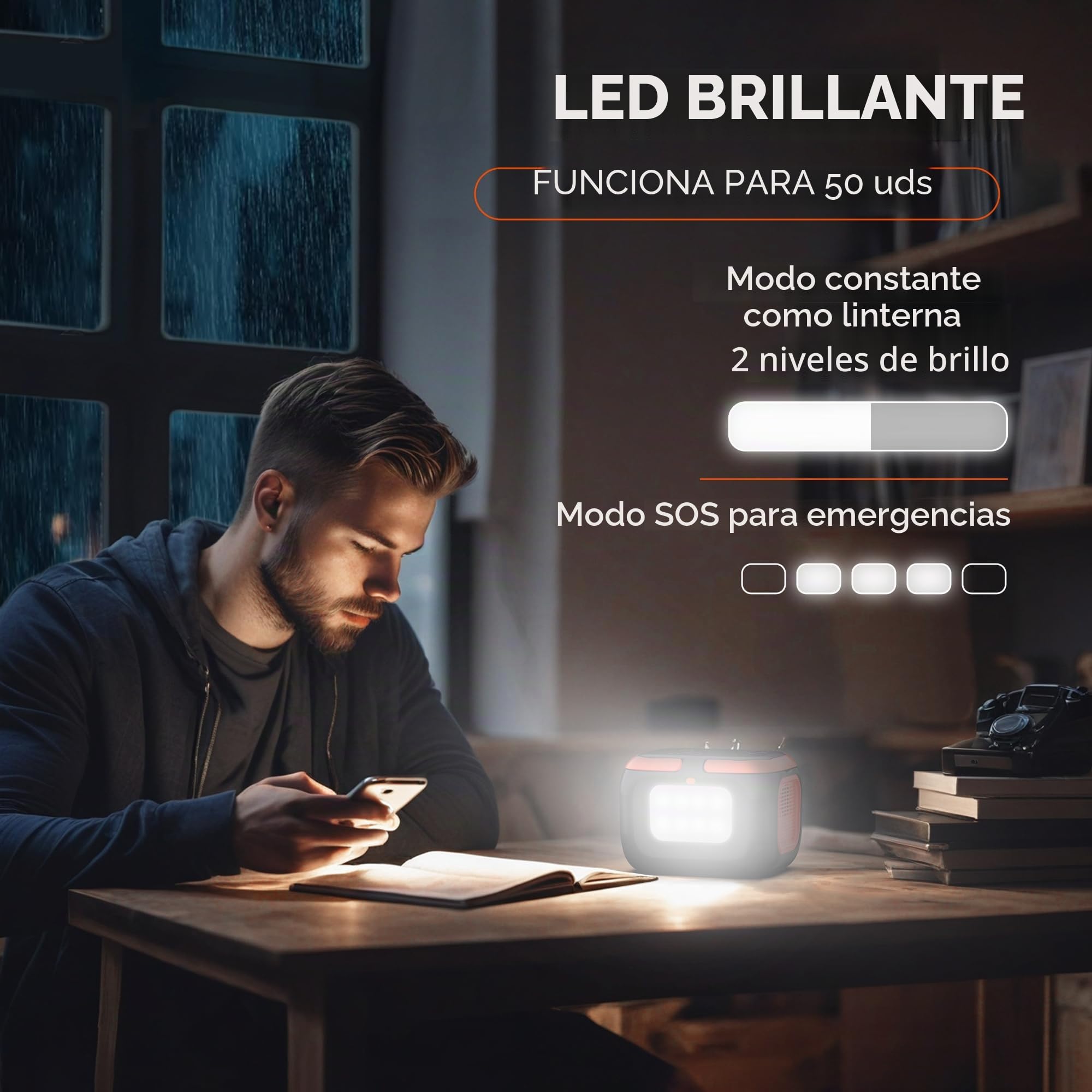 SinKeu Powerstation portátil de 97 WH, 26400 mAh, Mini generador con Enchufe de 120 W 230 V CA, 12 V CC, Puertos USB para teléfono móvil portátil, batería para Camping, Viajes, Emergencia (sin Panel