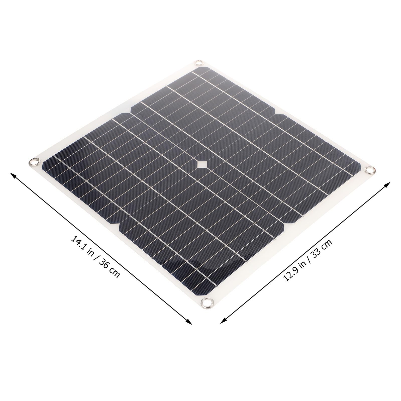 Monocristallino Pannello Solare Portatile per Ricarica Outdoor 25w