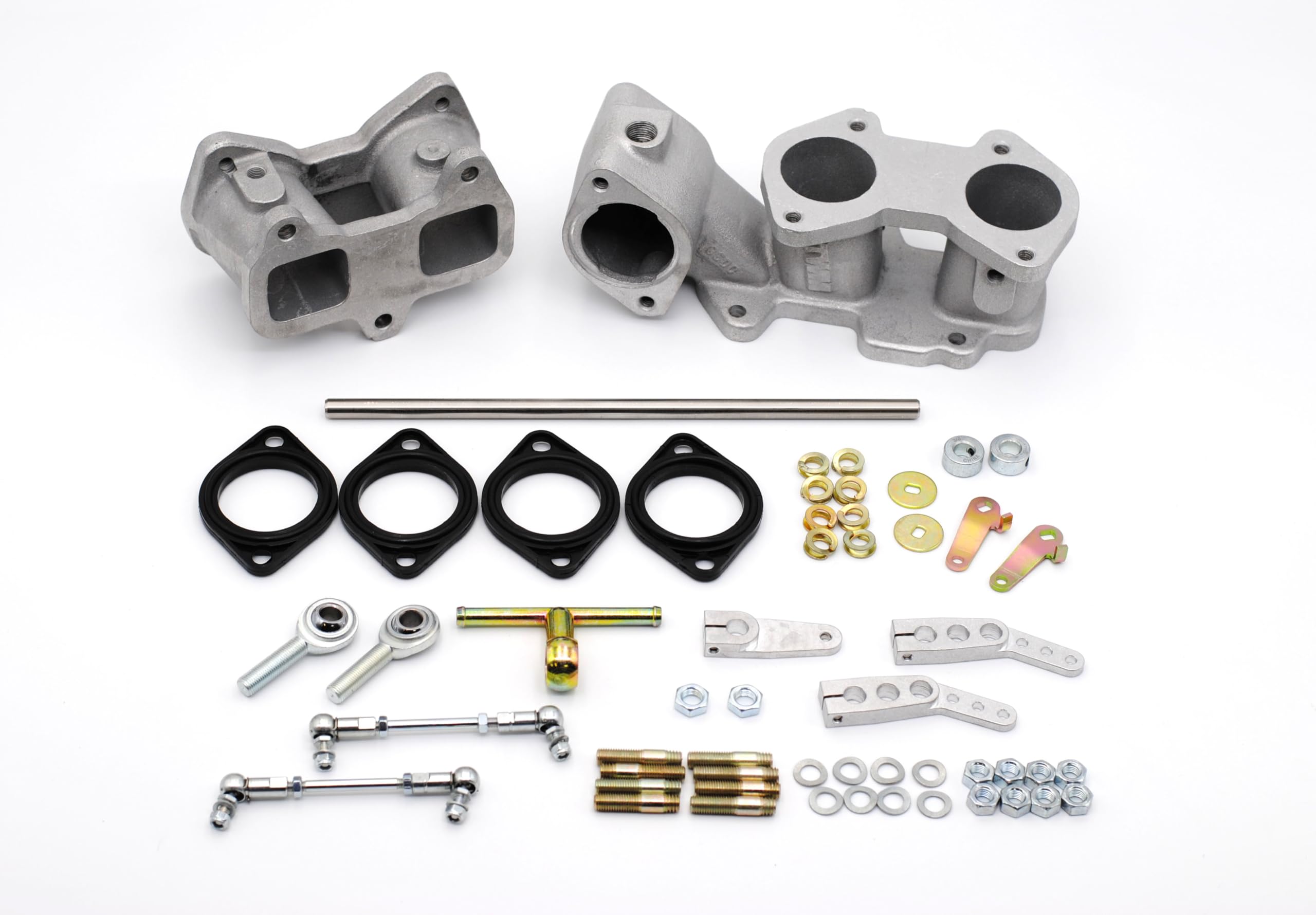 WEBER DCOE INTAKE MANIFOLD AND LINKAGE FITS TOYOTA 22R