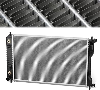 13139 Radiator Compatible with 2010-2017 Chevy Equinox GMC Terrain 3.0L 3.6L Factory Style Replacement Aluminum Core Cooling Radiator CU13139 GM3010533 25952758