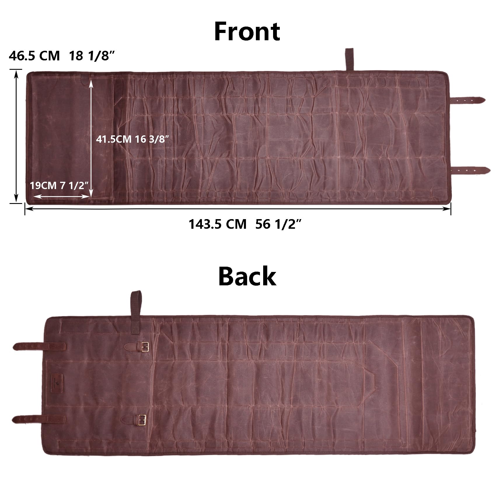 Waxed Canvas Gun Cleaning Mat, 59