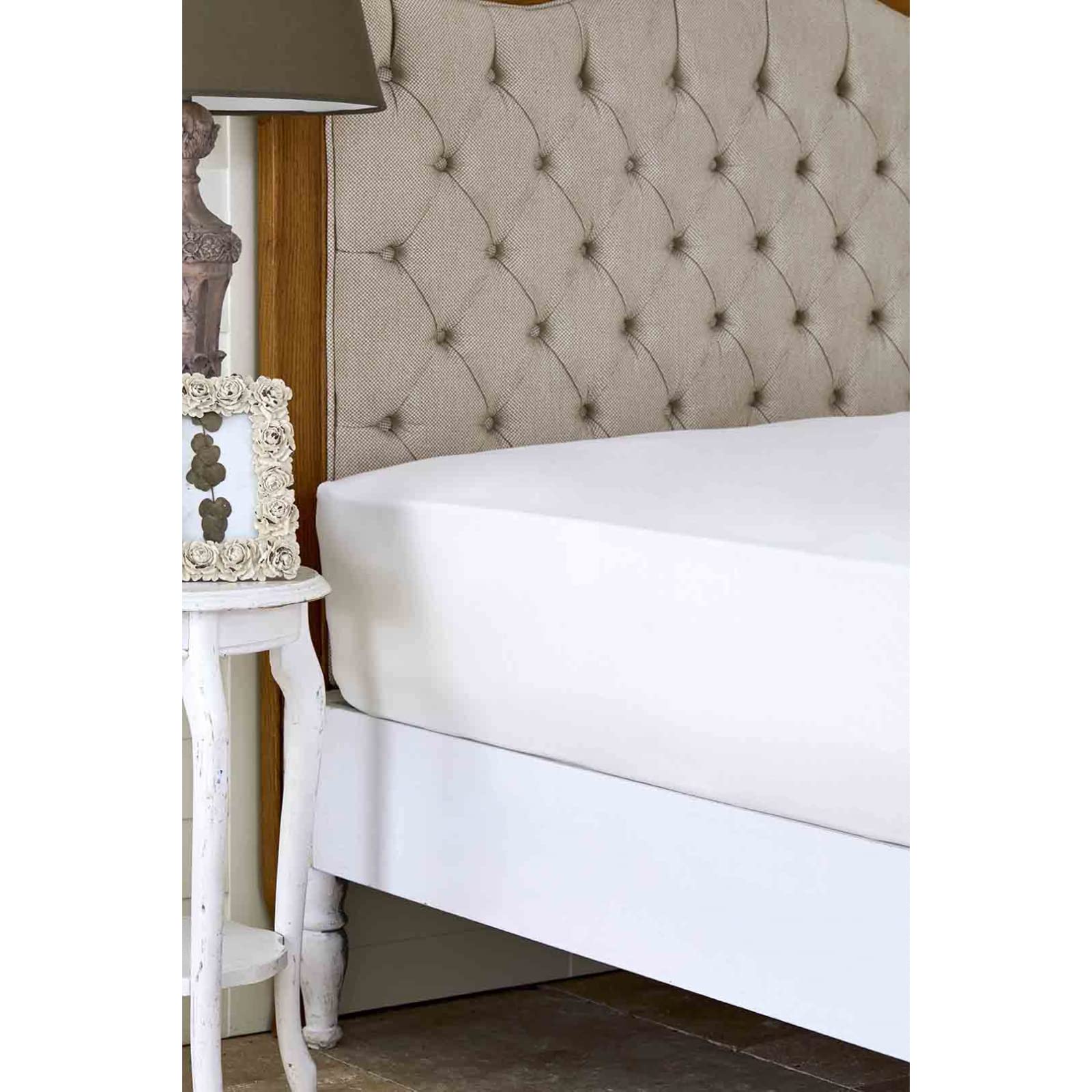 Karaca Home Ekru %100 Pamuk Düz Çarşaf 240 cm x 260 cm