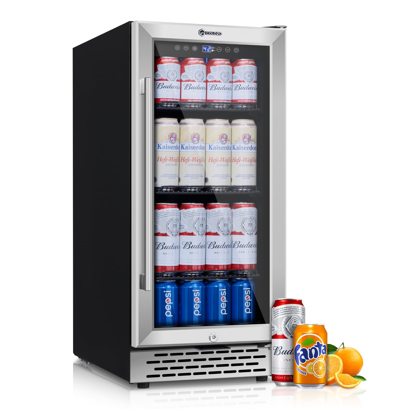 COLOZO 15 Inch Beverage Refrigerator